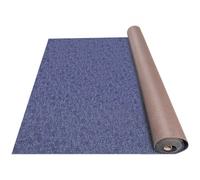 VEVOR Alfombra para Terraza 1,8 x 12 m, Alfombra de Fibra de Poliéster Superfina y TPR Antideslizante e Impermeable, Alfombras Azules para Patios, Terrazas, Áreas de Entrada, Jardines de Invierno