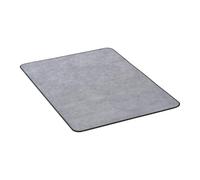 VEVOR Alfombra Protectora para Suelos Duros 1219,2 x 914,4 mm Alfombrillas para Silla de Oficina Superficie de Pana Antideslizante Fácil de Limpiar Deslizamiento Suave para Hogar, Oficina, Gris