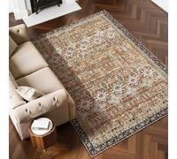 VEVOR Alfombra Suave 1,8 x 2,7 m Antideslizante y Resistente al Desgarro, Marrón