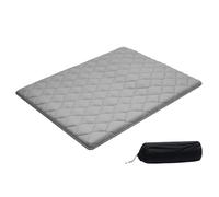 VEVOR Alfombra Tatami Japonesa colchón futón Plegable con Bolsa de Almacenamiento y fijación, Alfombra de Suelo de 9 Capas para Dormir, Dormitorio, meditación, Yoga