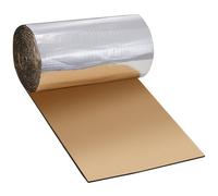 VEVOR Alfombrilla de Aislamiento Acústico 5,1mm Estera de Aislamiento Térmico Acústico 3,3m² Material Absorbente de Sonido Espuma de Alta Densidad Barrera Térmica Estructura Impermeable de Doble Capa