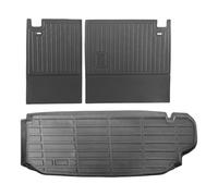 VEVOR Alfombrilla de Carga y Respaldo, Revestimiento de Carga Compatible con Toyota Kluger y Highlander 2020-2024, Protector de Respaldo de TPE para Todo Tipo de Clima, Cómodo y Seguro, Negro