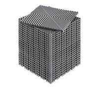 VEVOR Alfombrilla de Drenaje Entrelazada de 310 x 310 x 15,1 mm, 24 Alfombrillas de Drenaje Entrelazadas, Alfombrilla de Drenaje de Polipropileno Antideslizante para Suelo, Baño, Garaje, Jardín, Gris