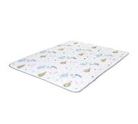 VEVOR - Alfombrilla de juego para bebé, 59 x 79 pulgadas, antideslizante, suave, de una sola pieza, plegable, impermeable, lavable a máquina, para jugar y para estar boca abajo