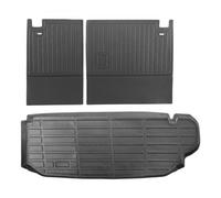 VEVOR Alfombrilla de Carga y Respaldo, Revestimiento de Carga Compatible con Toyota Kluger y Highlander 2020-2024, Protector de Respaldo de TPE para Todo Tipo de Clima, Cómodo y Seguro, Negro