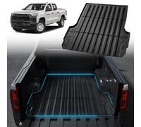 VEVOR Alfombrilla para Caja de Camioneta, Compatible con Chevrolet Colorado/GMC Canyon 2023-2024, TPE, Gruesa y Resistente, Accesorios para Protección contra Todo Tipo de Clima, 1540 x 1440 x 35 mm