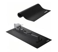 VEVOR Alfombrilla para Cinta de Correr para Suelo de Moqueta, Elíptica para Caminar, de Alta Densidad, Impermeable, Antideslizante, para Gimnasio en Casa, Reducción de Ruido, 600 x 1300 x 4 mm