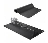 VEVOR Alfombrilla para Cinta de Correr, PVC Alta Densidad, para Elíptica, Remo, Resistente al Agua y Antideslizante, Resistencia al Desgarro, para Gimnasios en Casa, 900 x 2000 x 4 mm, Negro