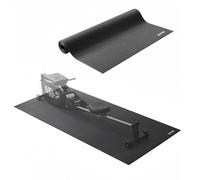 VEVOR Alfombrilla para Cinta de Correr, PVC de Alta Densidad, Impermeable y Antideslizante, Absorción de Impactos, Reducción de Ruido, Ideal para Gimnasios en Casa y Fitness, 915 x 1820 x 6 mm