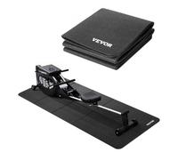 VEVOR Alfombrilla Plegable para Cinta de Correr, para Elíptica sobre Suelo de Madera, Protector de Suelo PVC Alta Densidad, Impermeable y Antideslizante, para Gimnasio en Casa, 610 x 1730 x 6 mm
