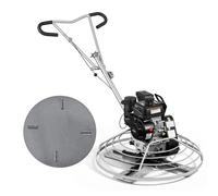 VEVOR Alisadora de Hormigón a Gasolina con Llana 950 mm de Diámetro, Fratasadora de Hormigón con Motor Kohler de 7 HP, 5,2 kW, 3600 RPM, 4 Cuchillas, Bandeja de Acabado Flotante para Suelo de Cemento