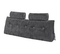 VEVOR Almohada de Cabecera con Cuña, 2 Bolsillos y Reposacabezas