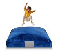 VEVOR Almohadilla de Choque para Niños 1500 x 1500 mm, Crash Pad Sensorial Infantil Impermeable, Antideslizante con Funda Lavable, Espuma de Alta Densidad para Sala de Estar, Preescolar, Zona de Juego