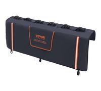 VEVOR Almohadilla de Protección para Portón Trasero 157x93 cm Cojín para Portón Trasero Portabicicletas con 6 Correas de Fijación Bolsillo para Herramientas Capacidad de 6 Bicicletas para Kayak MTB