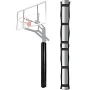 VEVOR Almohadilla para Poste de Baloncesto, Resistente, Envolvente, Impermeable para Todo Tipo de Clima para Sótanos y Garajes, Tela de Malla de PVC, Espuma Perlada, 1800 x 500 x 32 mm, Negro