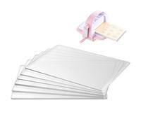 VEVOR Almohadillas de Corte para Troquelado 6 Piezas, 225 x 156 mm, Placas de Corte de Policarbonato, Compatible con Máquina de Troquelado y Estampado KM-1860 de VEVOR, para Manualidades Scrapbooking