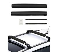 VEVOR Almohadillas para Portaequipajes de Techo 711,2mm por Sección Almohadilla Universal para Portaequipajes de Techo de Coche para Barras Transversales Carga de 40kg para Canoa, Tabla de Snowboard