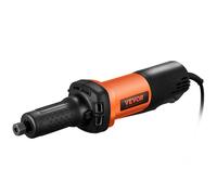 VEVOR Amoladora de Troquel Eléctrica 820W Amoladora Recta 7000-30000rpm Amoladora de Troquel Neumática 6 Velocidades con Cable de 1,8m Pinza 3mm y 6mm Funcionamiento Silencioso para Lijar Pulir Cortar