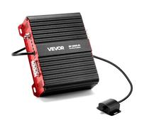 VEVOR Amplificador Monobloque para Coche de 2000 W, RMS MÁX. 1/2/4 Ohmios, Clase D/1 Canal, con Control Remoto de Nivel de Subwoofer, Filtro de Paso Bajo, Refuerzo de Graves y Control de Volumen