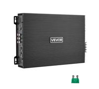 VEVOR Amplificador para Automóvil 4 Canales Clase AB Máximo 4 x 200W a 4 ohmios y 4 x 400W a 2 ohmios, Amplificador Estéreo de Audio para Coche Puenteable para Sedán SUV Vehículo Todoterreno Camioneta
