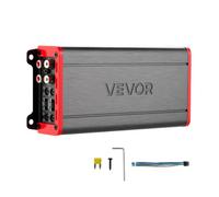 VEVOR Amplificador para Automóvil 4 Canales Puenteable Clase D, Máximo 4 x 272W a 4 ohmios y 4 x 400W a 2 ohmios, Amplificador Estéreo de Audio para Coche para Vehículo Todoterreno SUV Sedán Camioneta