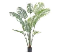 VEVOR Árbol Artificial de 1828mm Planta Artificial de PE Areca Palmera Árbol Verde Falso con Maceta 152x128 mm Decoración de Plantas Falsas para Hogar Oficina Centros Comerciales Interiores Exteriores