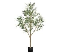VEVOR Árbol Artificial de Olivo Alto de 152 cm Planta Artificial de PE para Casa