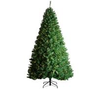 VEVOR Árbol de Navidad Artificial 2,28m con 550 Luces LED Blancos y 1346 Puntas