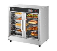 VEVOR Armario Calentador de Alimentos 4 Niveles con Bandeja 632 x 380 x 630 mm