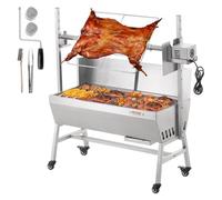 VEVOR Asador de Barbacoa con Pincho para Cerdo Cordero 1110 x 417 x 1080 mm 42 W