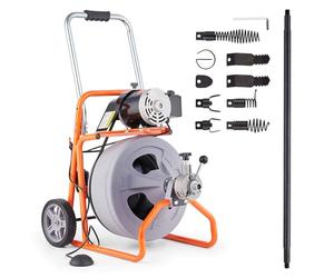 VEVOR Automático100FT 1/2IN 1800rpm Desbloqueador de Tuberías