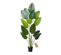 VEVOR Árbol Artificial de Ave Paraíso con Maceta a Interior 600 x 400 x 1900 mm
