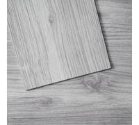 VEVOR Baldosas de Vinilo Autoadhesivas de 914 x 152 mm, 20 Baldosas de 0,62 mm de Grosor, Despegar y Pegar, Suelos de Bricolaje de Grano de Madera Gris Claro para Cocina, Comedor, Dormitorios y Baños