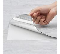 VEVOR Baldosas de Vinilo Autoadhesivas de 9900 x 600 mm, 1,5 mm de Grosor, Despegar y Pegar, Suelos de Bricolaje de Grano de Madera Gris Claro Fácil para Cocina, Comedor, Dormitorios y Baños