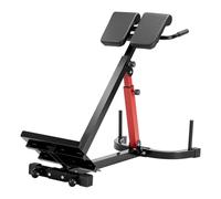 VEVOR Banco de Hiperextensión con Silla Romana, Máquina de Extensión Ajustable de 158 kg, Equipo de Ejercicio Multifunción para Glúteos, Isquiotibiales, Espalda Baja y Abdominales, para Fitness