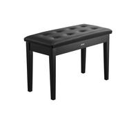 VEVOR Banco de Piano 750 x 355 x 490 mm Silla de Piano con Cojín Acolchado de Alta Densidad Almacenamiento para Libros de Música Taburete de Madera para Piano para Tocador, Sala de Estar, Dormitorio