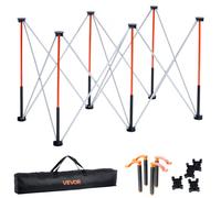 VEVOR Banco de Trabajo Plegable Portátil, Banco de Trabajo 1266 x 665 x 733 mm con Bolsa de Almacenamiento (Tablero no Incluido), Capacidad de Peso de 1135 kg para Garaje, Taller y Exterior