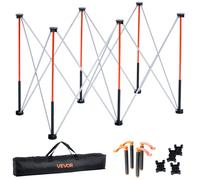 VEVOR Banco de Trabajo Plegable Portátil, Banco de Trabajo 1267 x 665 x 867 mm con Bolsa de Almacenamiento (Tablero no Incluido), Capacidad de Peso de 1135 kg para Garaje, Taller y Exterior