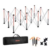 VEVOR Banco de Trabajo Plegable Portátil, Banco de Trabajo 1865 x 1261 x 733 mm con Bolsa de Almacenamiento (Tablero no Incluido), Capacidad de Peso de 2041 kg para Garaje, Taller y Exterior