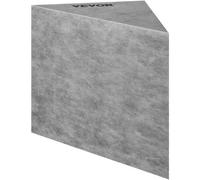 VEVOR Banco Triangular de Ducha 57x40x50 cm Banco Listo para Baldosas Material de EPS Compuesto Asiento de Banco de Ducha Listo para Azulejos Carga de 200 kg Membrana Impermeable para Cuarto de Baño