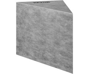 VEVOR Banco Triangular de Ducha 57x40x50 cm Banco Listo para Baldosas Material de EPS Compuesto Asiento de Banco de Ducha Listo para Azulejos Carga de 200 kg Membrana Impermeable para Cuarto de Baño