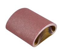 VEVOR Bandas de Lijado de 202 x 485 mm, 12 Unidades de Óxido de Aluminio de Grano 80 para Carpintería, Acero, Aluminio y Metales no Ferrosos, Duraderas y Resistentes al Calor, Ajuste Perfecto