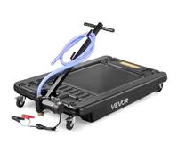 VEVOR Bandeja de Drenaje de Aceite de Perfil Bajo, 64 L, con Ruedas, Bomba Eléctrica y Manguera 2,2 m, a Prueba de Fugas y Resistente a la Corrosión, para Automóviles, SUV, Camiones, Motocicletas