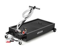 VEVOR Bandeja de Drenaje de Aceite de Perfil Bajo 75,7 L, con Ruedas, Bomba Eléctrica y Manguera de 2,2 m, a Prueba de Fugas y Resistente a la Corrosión, para Automóviles y Vehículos Metálicos