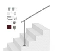 VEVOR Pasamanos de Escalera Exterior 100 cm Acero Inoxidable para Porche Terraza