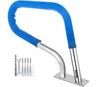 VEVOR Barandilla para Piscina 76,2 x 55,8 cm Pasamanos de Piscina Acero Inoxidable Agarradera Exterior Piscina Carga 113 kg Barandilla de Seguridad de Piscina con Cubierta de Nailon Tornillos Broca M8