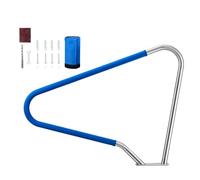 VEVOR Barandilla para Piscina, Carga de 100 kg, Acero Inoxidable 304, Cubierta Antideslizante Extraíble, Amplia Gama de Accesorios, para Piscinas, Parques Acuáticos y Spas, 1220 x 100 x 915 mm