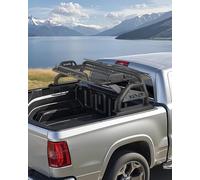 VEVOR Barra Antivuelco para Caja de Camioneta de Acero al Carbono Portaequipajes Universal Ajustable para Camionetas de Tamaño Completo con Portaequipajes Revestimiento Resistente a la Oxidación