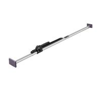 VEVOR Barra de Carga, con Trinquete Ajustable de 1499-1854 mm, Estabilizador de Carga de Acero con Almohadillas Antideslizantes, para Camionetas, SUV, Minivans, 1493 x 80 x 100 mm, Color Plata