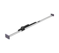 VEVOR Barra de Carga, con Trinquete Ajustable de 1499-1854 mm, Estabilizador de Carga de Acero con Almohadillas Antideslizantes, para Camionetas, SUV, Minivans, 1493 x 80 x 100 mm, Color Plata